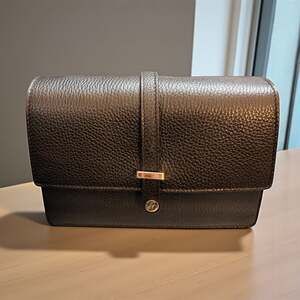 Luisa Vannini Borsa in Pelle GA126F UNICA Nero Genuine Leather Crossbody Bag